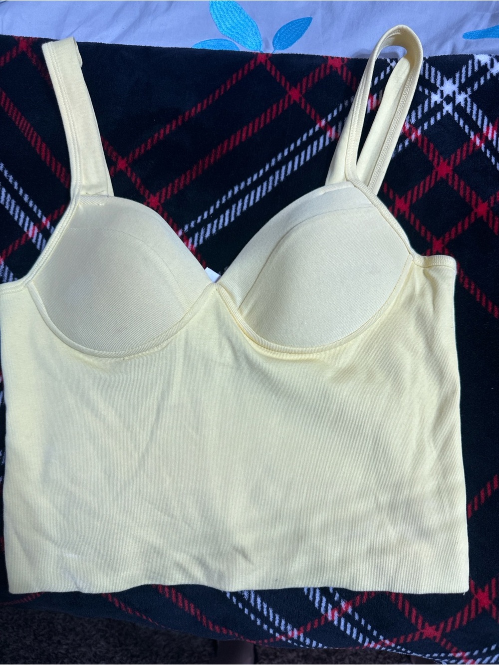 Everyday Yellow Longline Bandeau Camisole